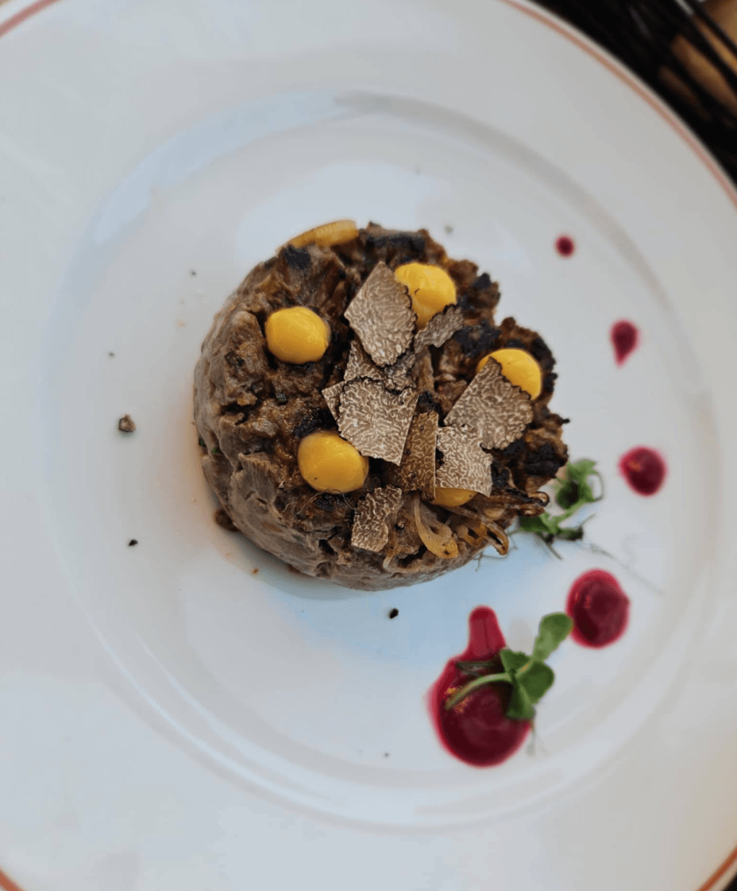 Tartare à la truffe du Souleyas